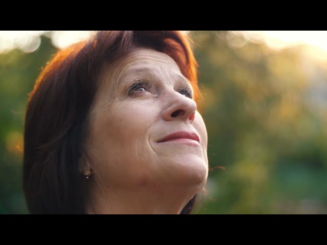 Book trailer thumbnail showing ethereal heavenly scene with compassionate spiritual themes