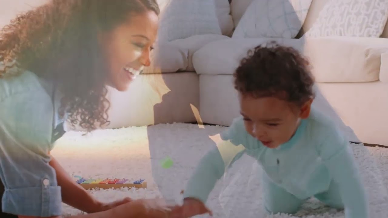 Book trailer thumbnail showing warm scene representing faith and motherhood